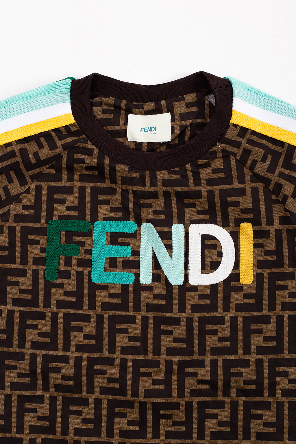 Kids shop fendi shirt